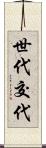 世代交代 Scroll