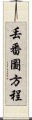 丟番圖方程 Scroll