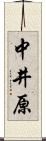 中井原 Scroll