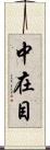 中在目 Scroll