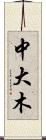 中大木 Scroll