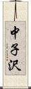 中子沢 Scroll