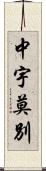 中宇莫別 Scroll