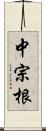 中宗根 Scroll