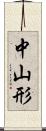 中山形 Scroll
