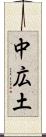 中広土 Scroll