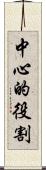中心的役割 Scroll