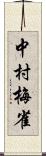 中村梅雀 Scroll