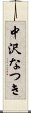 中沢なつき Scroll