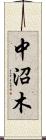 中沼木 Scroll