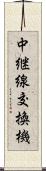 中継線交換機 Scroll