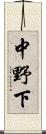 中野下 Scroll