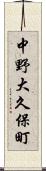 中野大久保町 Scroll