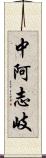 中阿志岐 Scroll