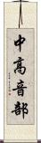 中高音部 Scroll