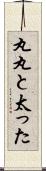 丸丸と太った Scroll