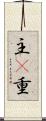 主(P) Scroll