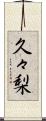 久々梨 Scroll