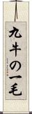 九牛の一毛 Scroll