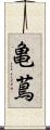 亀蔦 Scroll