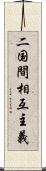 二国間相互主義 Scroll