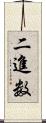 二進数 Scroll