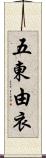 五東由衣 Scroll