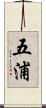 五浦 Scroll