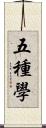五種學 Scroll