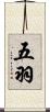 五羽 Scroll
