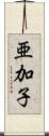 亜加子 Scroll