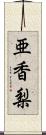 亜香梨 Scroll