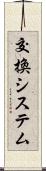交換システム Scroll