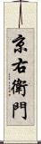 京右衛門 Scroll