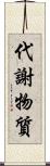 代謝物質 Scroll