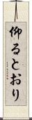 仰るとおり Scroll