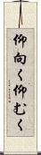 仰向く Scroll