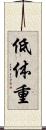 低体重 Scroll