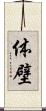 体壁 Scroll