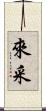 來采 Scroll