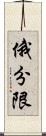 俄分限 Scroll