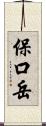 保口岳 Scroll