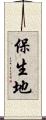 保生地 Scroll