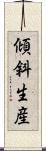 傾斜生産 Scroll