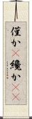 僅か(P) Scroll