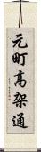 元町高架通 Scroll