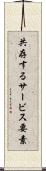 共存するサービス要素 Scroll