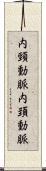 内頸動脈 Scroll