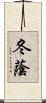 冬蔭 Scroll