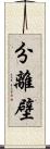 分離壁 Scroll
